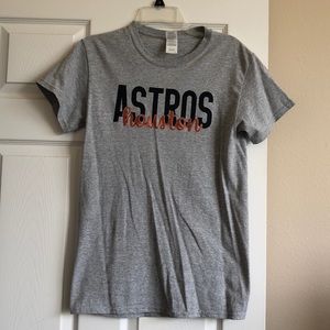 Houston Astros custom-made t-shirt Small